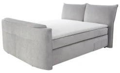Boxspringbett hellgrau Liegefläche B/L: ca. 180x200 cm