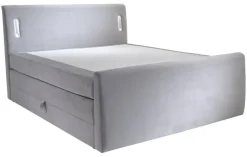 Boxspringbett Lighting grau Liegefläche B/L: ca. 160x200 cm