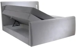 Boxspringbett Lighting grau Liegefläche B/L: ca. 160x200 cm