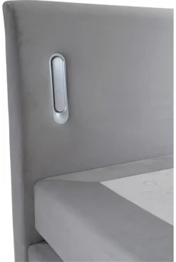 Boxspringbett Lighting grau Liegefläche B/L: ca. 160x200 cm