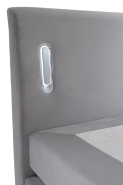 Boxspringbett Lighting grau Liegefläche B/L: ca. 160x200 cm