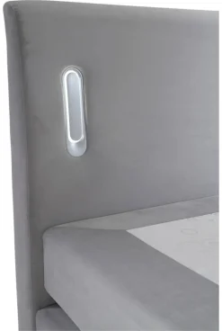 Boxspringbett Lighting grau Liegefläche B/L: ca. 160x200 cm
