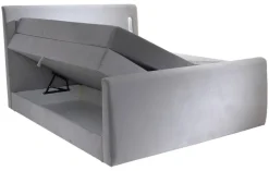 Boxspringbett Lighting hellgrau Liegefläche B/L: ca. 180x200 cm