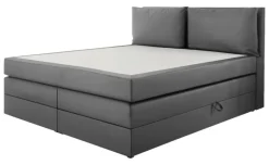 Boxspringbett Lissy graubraun Liegefläche B/L: ca. 160x200 cm