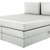 Boxspringbett Lissy grau Liegefläche B/L: ca. 180x200 cm
