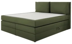 Boxspringbett Lissy olive Liegefläche B/L: ca. 160x200 cm
