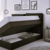 Boxspringbett Lissy schwarz Liegefläche B/L: ca. 140x200 cm
