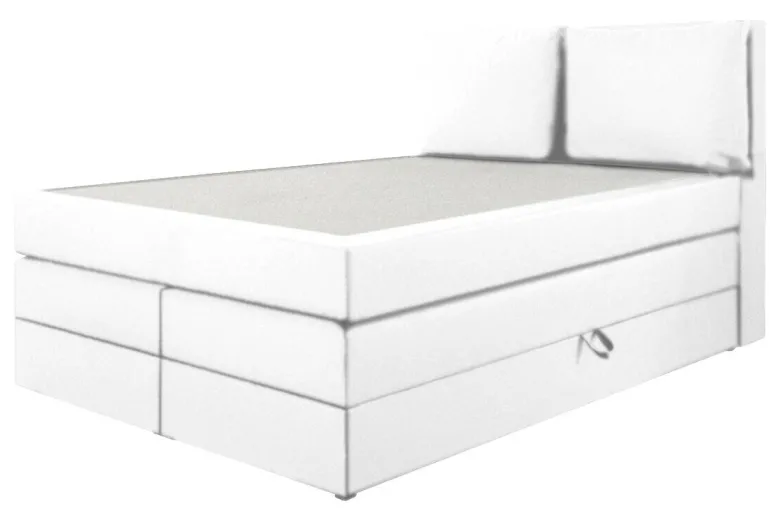 Boxspringbett Lissy weiß Liegefläche B/L: ca. 140x200 cm