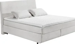 Boxspringbett Marbella Silbergrau Liegefläche B/L: ca. 180x200 cm