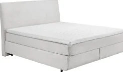 Boxspringbett Marbella Silbergrau Liegefläche B/L: ca. 180x200 cm