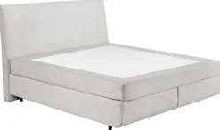 Boxspringbett Marbella Silbergrau Liegefläche B/L: ca. 180x200 cm
