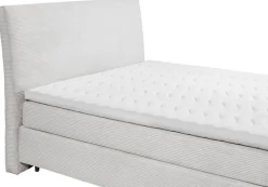 Boxspringbett Marbella Silbergrau Liegefläche B/L: ca. 180x200 cm