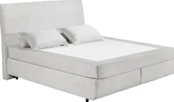 Boxspringbett Marbella Silbergrau Liegefläche B/L: ca. 180x200 cm