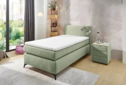 Boxspringbett Pistazie Liegefläche B/L: ca. 100x200 cm