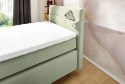 Boxspringbett Pistazie Liegefläche B/L: ca. 100x200 cm