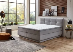 Boxspringbett Portage silber Liegefläche B/L: ca. 160x200 cm