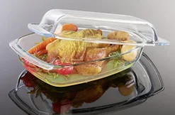 Brat- und Backform Glas B/H/L: ca. 22x7x34 cm