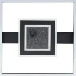 Brilliant LED-Deckenleuchte schwarz B/H/L: ca. 37,5x37,5x5 cm