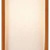Brilliant Tischleuchte Seaside 93092/09 natur weiß Holz Textil B/H/T: ca. 20x53x20 cm E27 1 Brennstellen