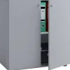 Büroschrank Lona L grau weiß B/H/T: ca. 70x74x39 cm