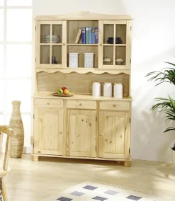 Buffet Toscana natur lackiert Kiefer B/H/T: ca. 130x198x43 cm