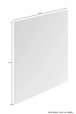 byLIVING Spiegelaufsatz JAKOB B/H/T: ca. 60x70x2 cm