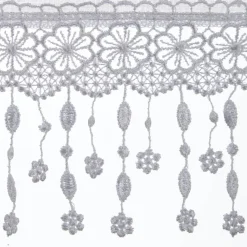 CASA CREATION Scheibengardine Rinara weiß B/L: ca. 45x120 cm