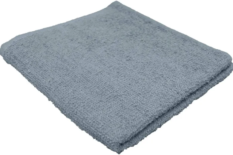 CASTELL Duschtuch blau Baumwolle B/L: ca. 65x130 cm