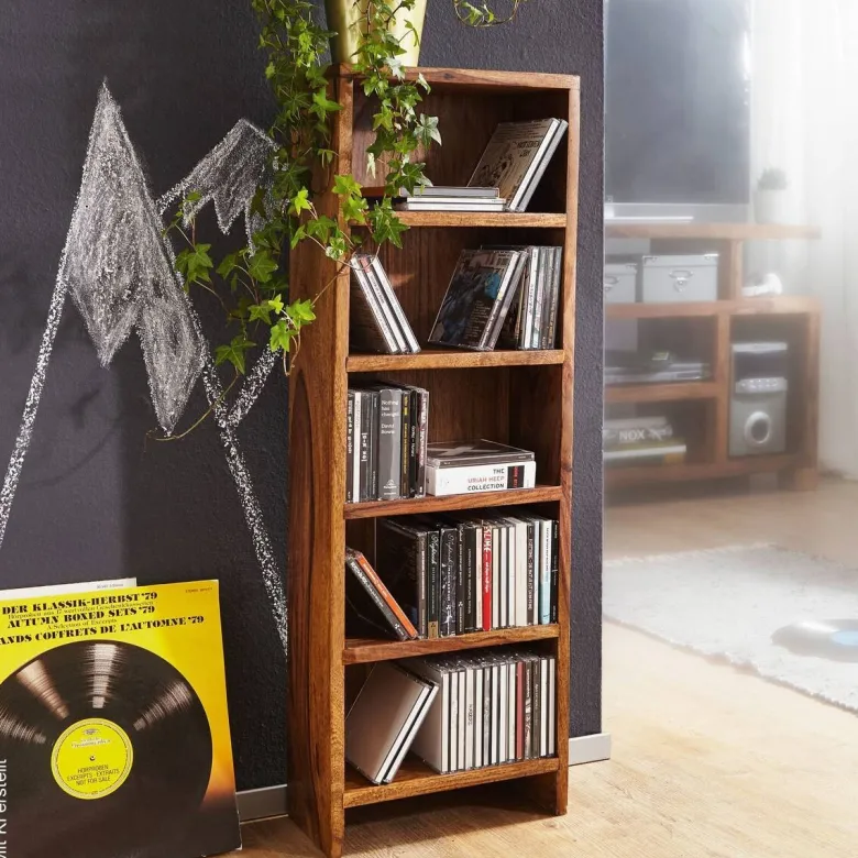 CD Regal natur B/H/T: ca. 30x90x17 cm
