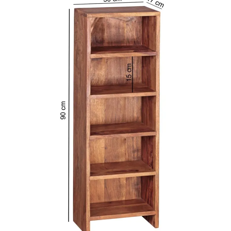 CD Regal natur B/H/T: ca. 30x90x17 cm