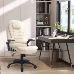 Chefsessel A2-0057 beige PVC Kunstleder
