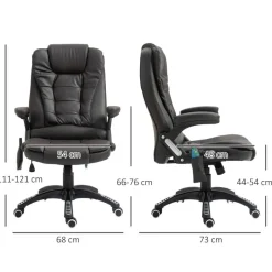 Chefsessel A2-0056 braun PVC Kunstleder