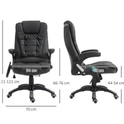 Chefsessel A2-0055 schwarz PVC Kunstleder