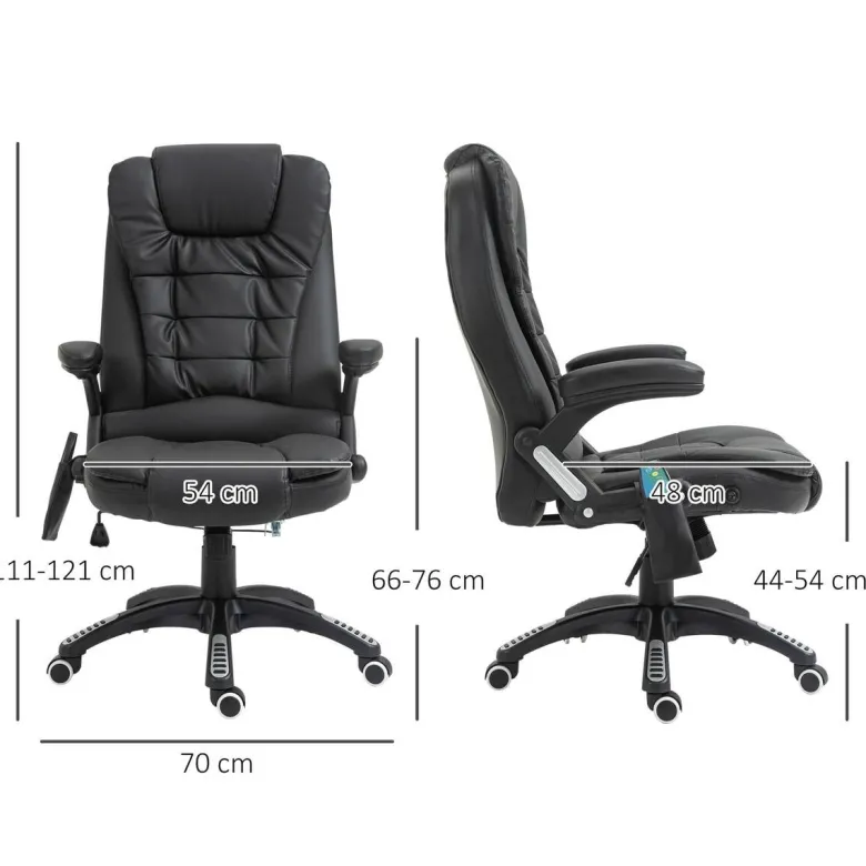 Chefsessel A2-0055 schwarz PVC Kunstleder