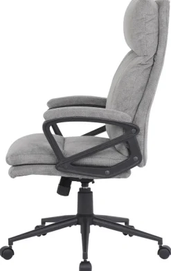 Chefsessel Domi grau Stoff