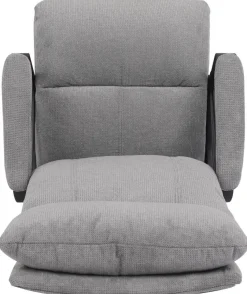 Chefsessel Domi grau Stoff