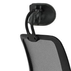 Chefsessel Ela schwarz Stoff