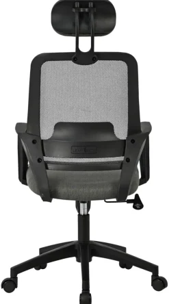 Chefsessel Ela schwarz Stoff