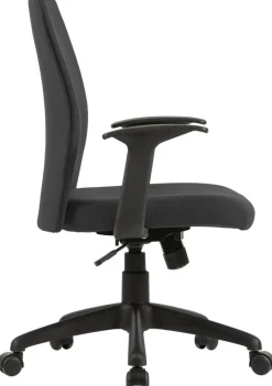 Chefsessel ROCKET schwarz schwarz Webstoff Kunststoff