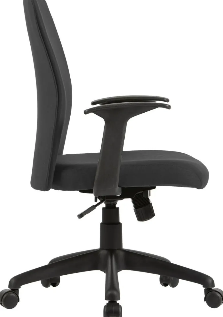 Chefsessel ROCKET schwarz schwarz Webstoff Kunststoff