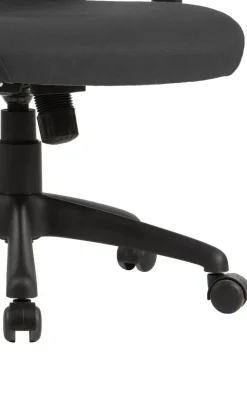 Chefsessel ROCKET schwarz schwarz Webstoff Kunststoff