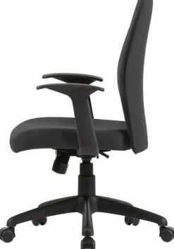 Chefsessel ROCKET schwarz schwarz Webstoff Kunststoff