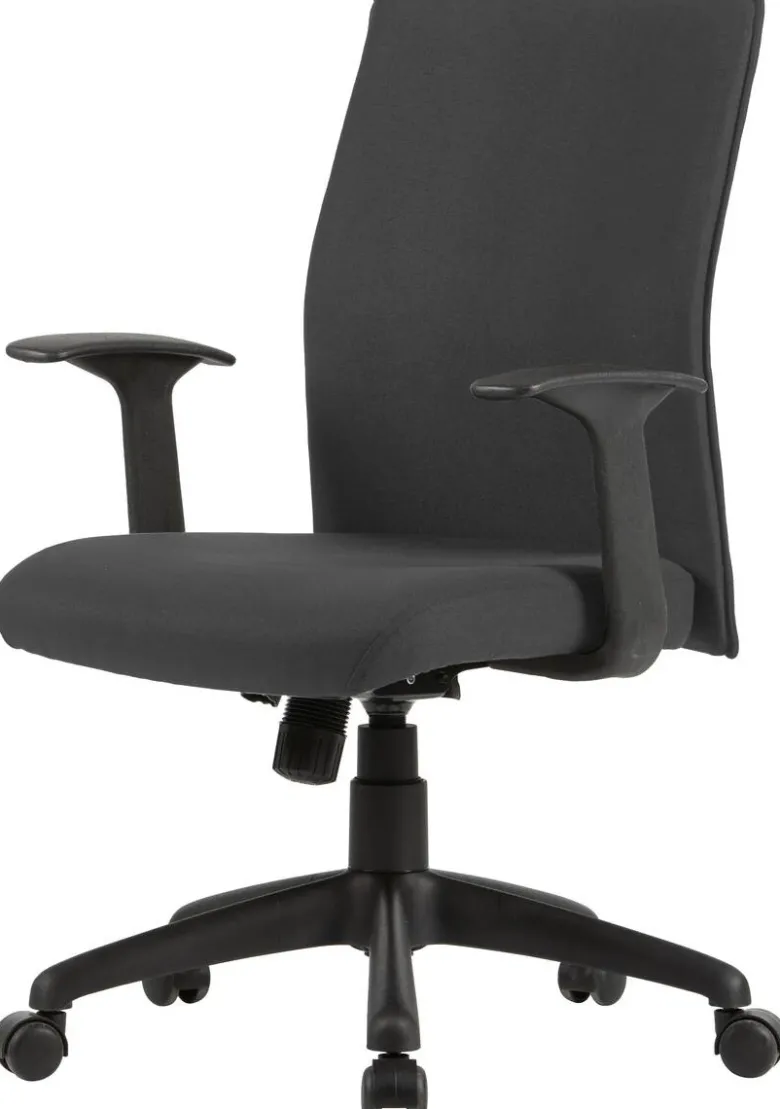 Chefsessel ROCKET schwarz schwarz Webstoff Kunststoff