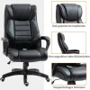 Chefsessel 921-321 schwarz Kunstleder Nylon Kunststoff