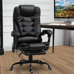 Chefsessel 921-342V91BK schwarz PVC Kunstleder Stahl