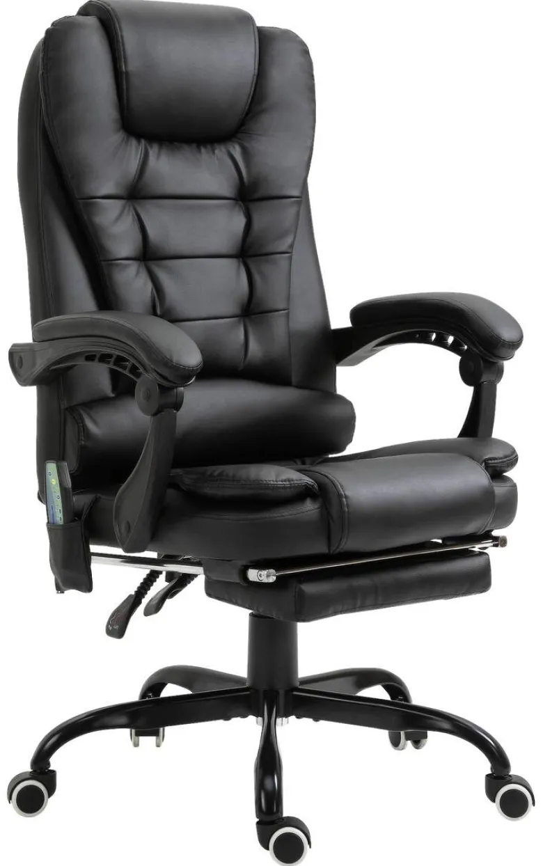 Chefsessel 921-342V91BK schwarz PVC Kunstleder Stahl