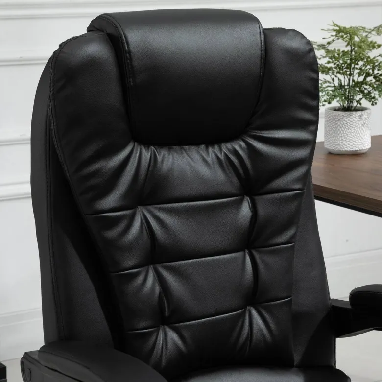 Chefsessel 921-342V91BK schwarz PVC Kunstleder Stahl