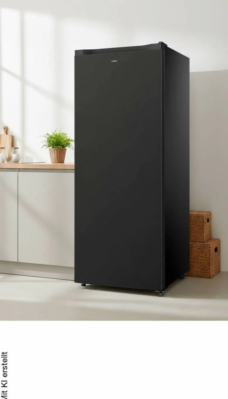 CHiQ Gefrierschrank CGS177DPO dark Inox B/H/T: ca. 54x144x55 cm