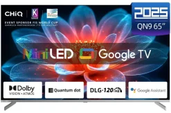 CHiQ Mini-LED-Fernseher M65QN9V B/H: ca. 145x90 cm