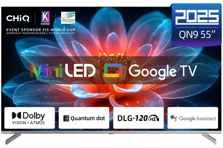 CHiQ Mini-LED-Fernseher M55QN9V B/H: ca. 123x77 cm
